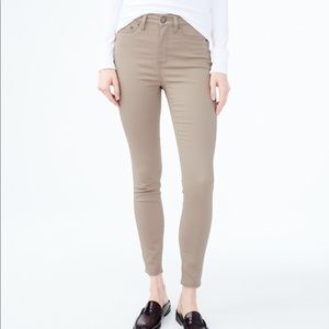 Tan High Waisted Jegging